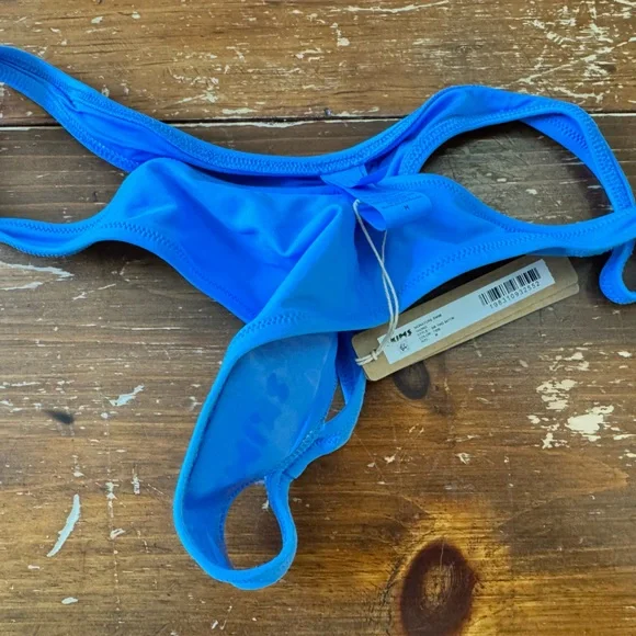 Skims Signature Swim Thong Bikini Bottom - Tide Blue - Size Medium - NWT - Picture 3 of 3
